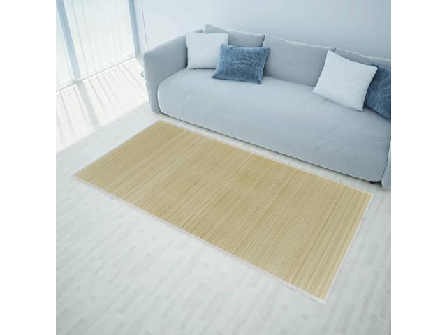 Photos - Area Rug VidaXL Bamboo Rug Runner with Non-slip PVC Backing Floor Carpet Rectangula 