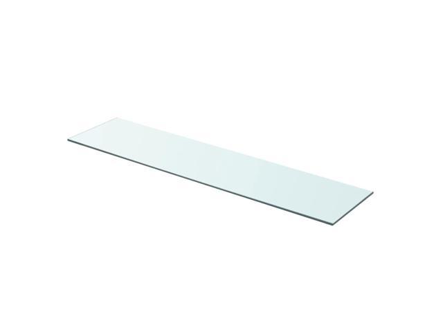 Photos - Display Cabinet / Bookcase VidaXL Shelf Panel Glass Clear 35.4'x7.9' Glass Sheet Plate Display Shelvi 