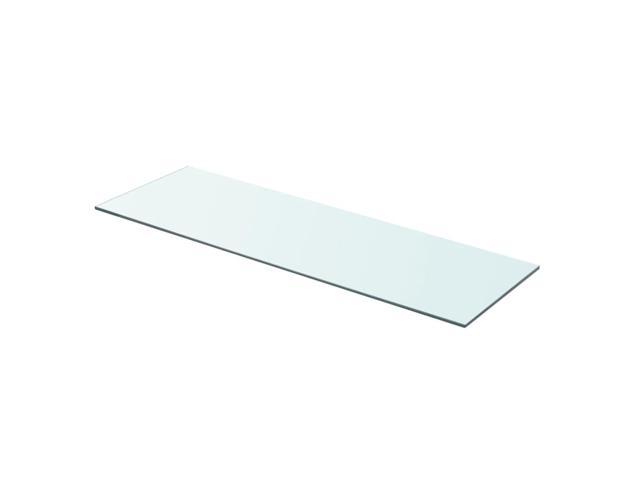 Photos - Display Cabinet / Bookcase VidaXL Shelf Panel Glass Clear 31.5'x9.8' Glass Sheet Plate Display Shelvi 