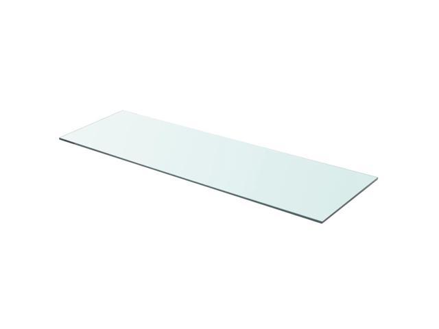 Photos - Display Cabinet / Bookcase VidaXL Shelf Panel Glass Clear 35.4'x11.8' Glass Sheet Plate Display Shelv 