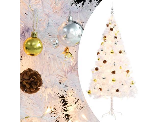 Photos - Other Jewellery VidaXL Artificial Pre-lit Christmas Tree with Baubles Xmas Tree Decoration 