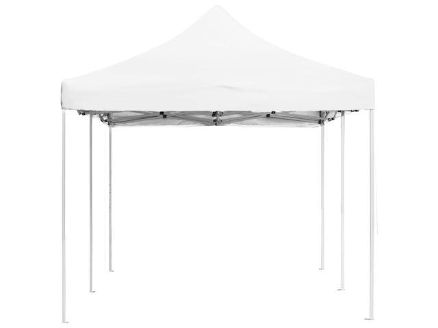 vidaXL Professional Folding Party Tent Aluminum 19.7' White Pop Up Canopy