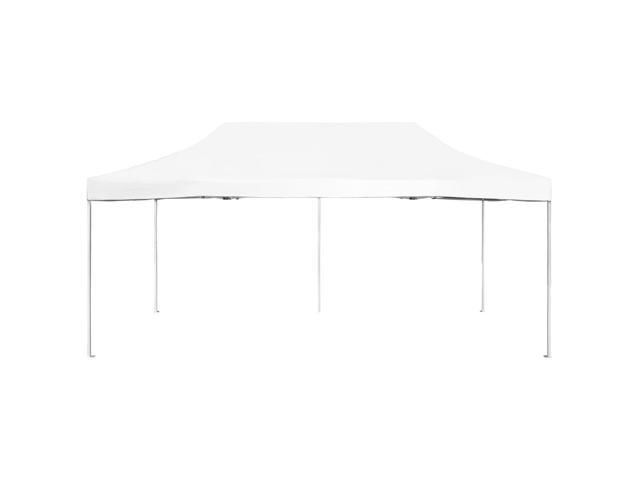 vidaXL Professional Folding Party Tent Aluminum 19.7' White Pop Up Canopy