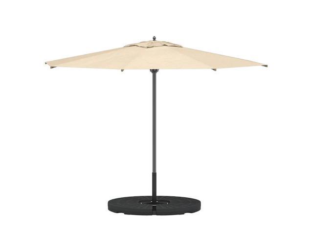 vidaXL Outdoor Umbrella Base Patio Parasol Stand Parasol Base Garden Porch Black