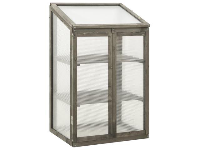 Photos - Inventory Storage & Arrangement VidaXL Greenhouse Outdoor Grow House Green House for Plant Growing Firwood 