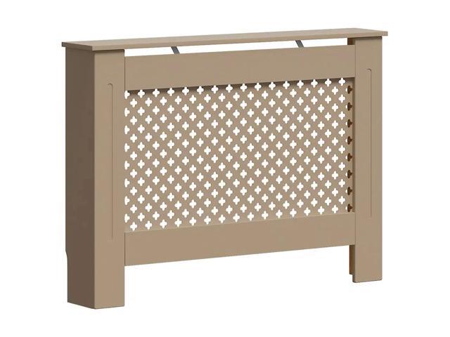 vidaXL Radiator Cover Radiator Guard for Office Heater Cover for Living Room MDF