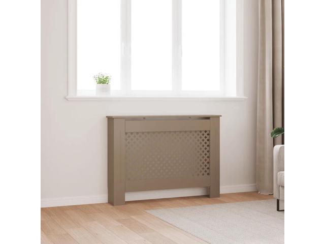 vidaXL Radiator Cover Radiator Guard for Office Heater Cover for Living Room MDF
