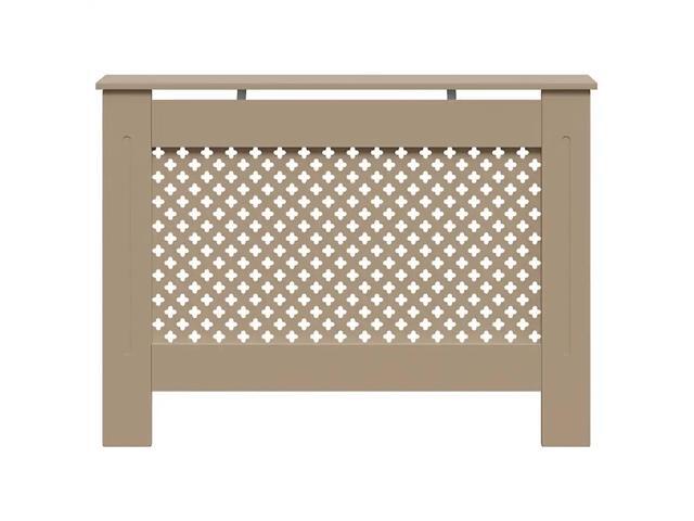 vidaXL Radiator Cover Radiator Guard for Office Heater Cover for Living Room MDF
