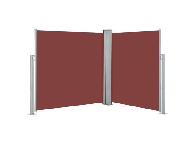 Photos - Other household accessories VidaXL Retractable Side Awning Patio Folding Privacy Screen Brown 55.1'x23 
