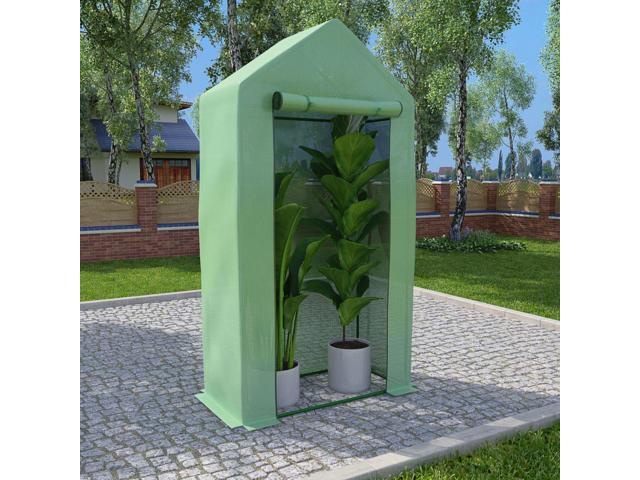 Photos - Inventory Storage & Arrangement VidaXL Greenhouse Grow House for Plant Green House with Steel Frame 5.4 ft² 48168 