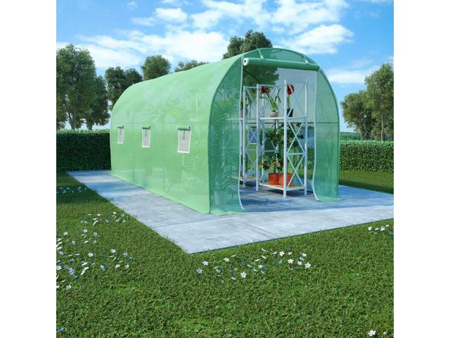 Photos - Inventory Storage & Arrangement VidaXL Greenhouse Outdoor Grow House Green House for Plant Growing Gardeni 