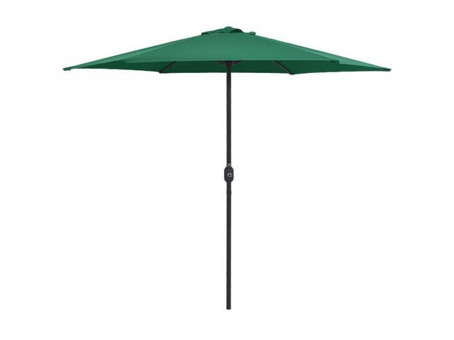 Photos - Other household accessories VidaXL Outdoor Umbrella Parasol with Crank Garden Patio Sunshade Aluminum 