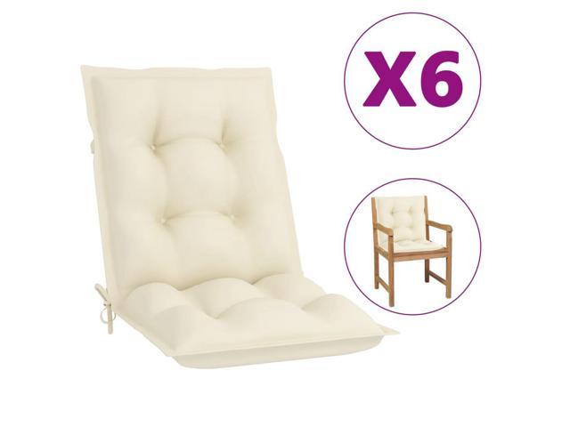 Photos - Sofa VidaXL Chair Cushion 2 Pcs Outdoor Patio Chair Cushion Pad Gray Oxford Fab 