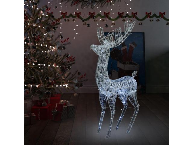 Photos - Other Jewellery VidaXL Reindeer Christmas Decoration LEDs Pre-Lit Christmas Lighting Cold 