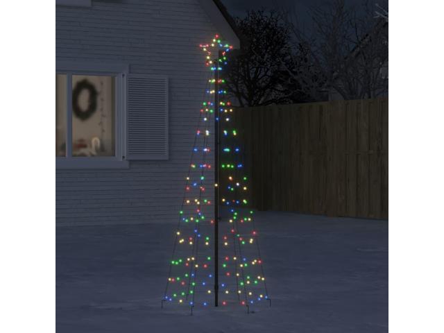 Photos - Other Jewellery VidaXL Christmas Tree Light with Spikes Xmas Decoration 220 LEDs Colorful 