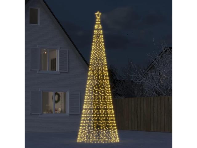 Photos - Other Jewellery VidaXL Christmas Tree Light with Spikes Outdoor Decoration 1554 LEDs Warm 