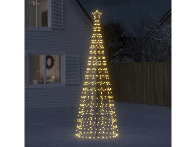 Photos - Other Jewellery VidaXL Christmas Tree Light with Spikes Outdoor Decoration 570 LEDs Warm W 