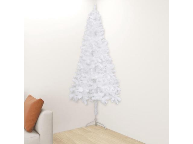 Photos - Other Jewellery VidaXL Christmas Tree Decoration Corner Artificial Tree with Stand White P 