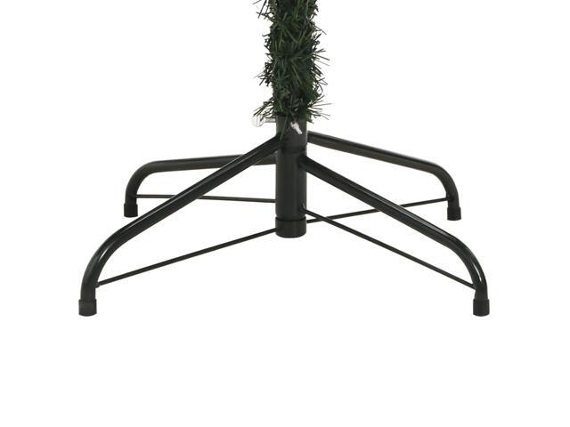 vidaXL Christmas Tree Outdoor Artificial Hinged Christmas Tree with Cones