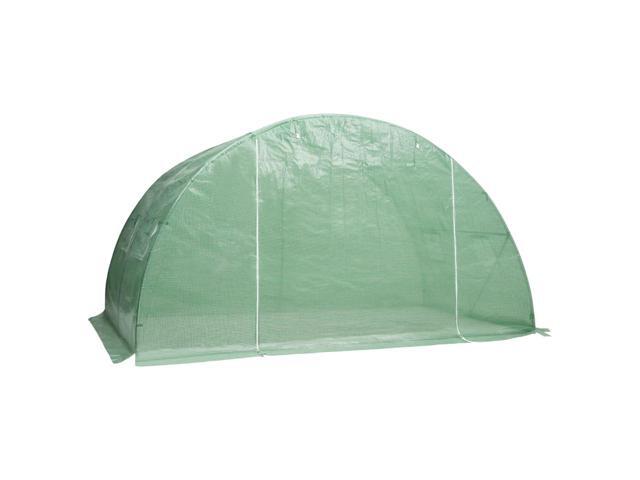 vidaXL Greenhouse Outdoor Grow House Green House for Plant Growing Gardening