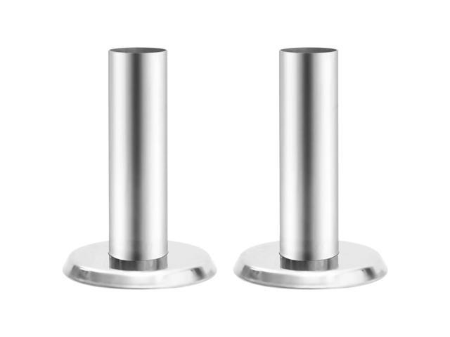 vidaXL Pool Ladder Handrail Bracket Set of 2 Silver 304 stainless steel