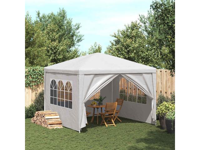 vidaXL Party Tent Outdoor Canopy Tent Patio Gazebo Marquee Sunshade White
