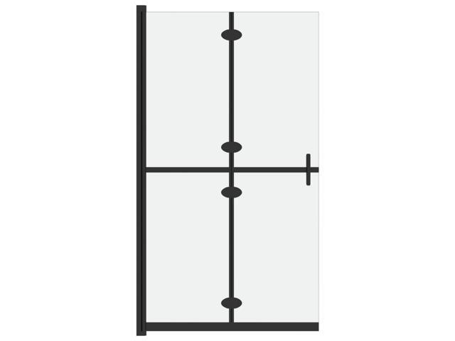 vidaXL Shower Enclosure Walk-in Shower Wall Frosted ESG Glass 39.4'x74.8'