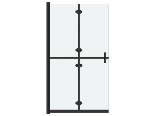 vidaXL Shower Enclosure Walk-in Shower Wall Frosted ESG Glass 31.5'x74.8'