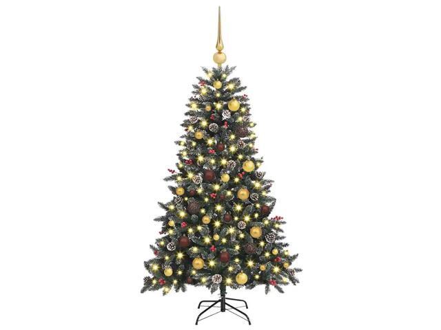 vidaXL Artificial Christmas Tree with Stand Green 83.5 x 83.5 x 150 cm