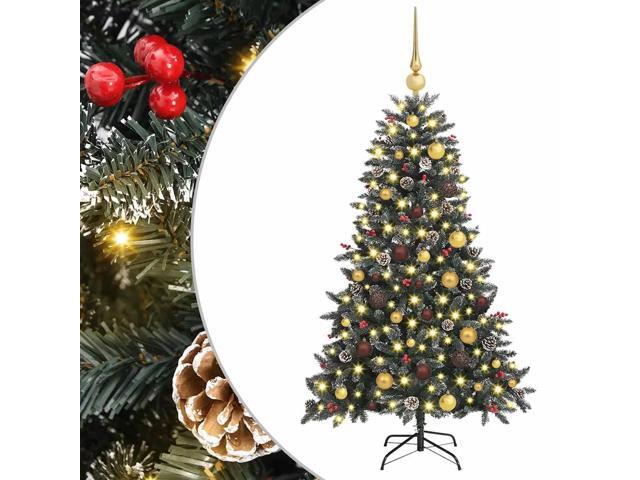 vidaXL Artificial Christmas Tree with Stand Green 83.5 x 83.5 x 150 cm