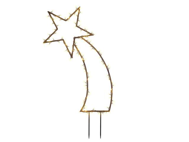 vidaXL Christmas Decoration with Spikes Outdoor Light Decoration Meteor 115 LEDs