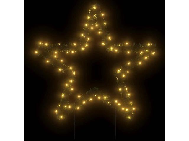vidaXL Christmas Decoration with Spikes Outdoor Light Decoration Star 80 LEDs