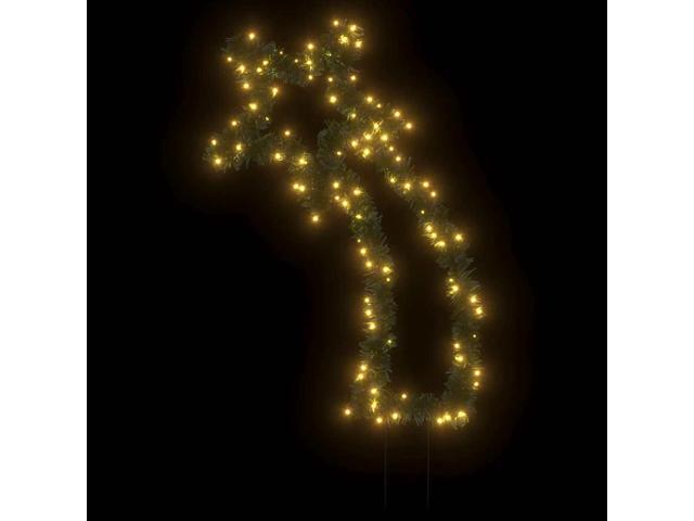 vidaXL Christmas Decoration with Spikes Outdoor Light Decoration Meteor 115 LEDs