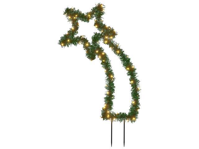 vidaXL Christmas Decoration with Spikes Outdoor Light Decoration Meteor 80 LEDs