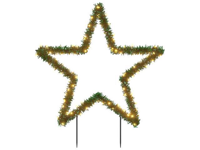 vidaXL Christmas Decoration with Spikes Outdoor Light Decoration Star 115 LEDs