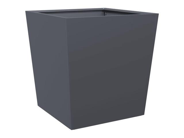 vidaXL Garden Planter Anthracite Cold-rolled steel Large Durable