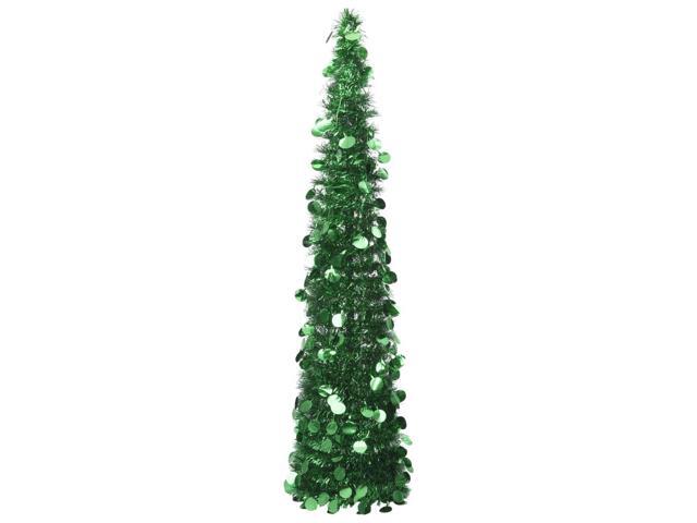 vidaXL Pop-up Artificial Christmas Tree Green 59.1' PET