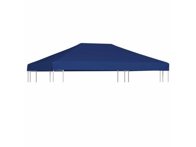 vidaXL Gazebo Cover Canopy Top Replacement Sunshade for Garden Patio Beach Blue