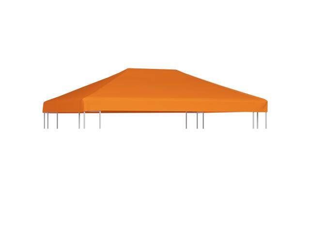 vidaXL Gazebo Cover Canopy Top Replacement Sunshade for Patio Beach Orange