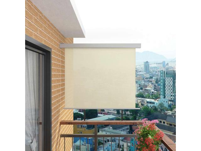 Photos - Other household accessories VidaXL Balcony Side Awning Multi-functional Cream Sunshade Vertical Awning 