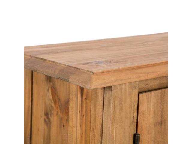 vidaXL Bathroom Vanity Bathroom Cabinet Vanity Linen Cabinet Solid Wood Pine