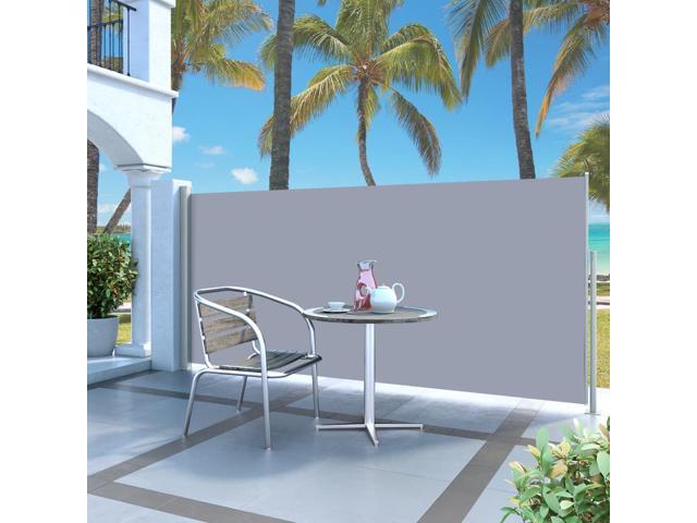 Photos - Other household accessories VidaXL Retractable Side Awning Outdoor Folding Privacy Screen 55.1'x118.1' 