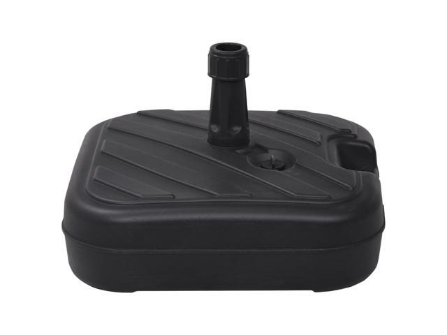 vidaXL Outdoor Umbrella Base Patio Parasol Stand Parasol Base Garden Porch Black