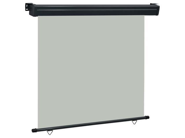 Photos - Other household accessories VidaXL Retractable Side Awning Folding Roll up Window Shade 66.9'x98.4' Gr 