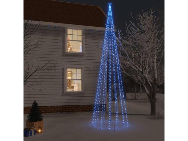 Photos - Other Jewellery VidaXL Christmas Tree Decoration Xmas Tree Lights with Spikes Modern Blue 