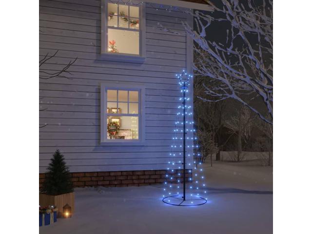Photos - Other Jewellery VidaXL Christmas Cone Tree Artificial Christmas Tree Decoration with LEDs 