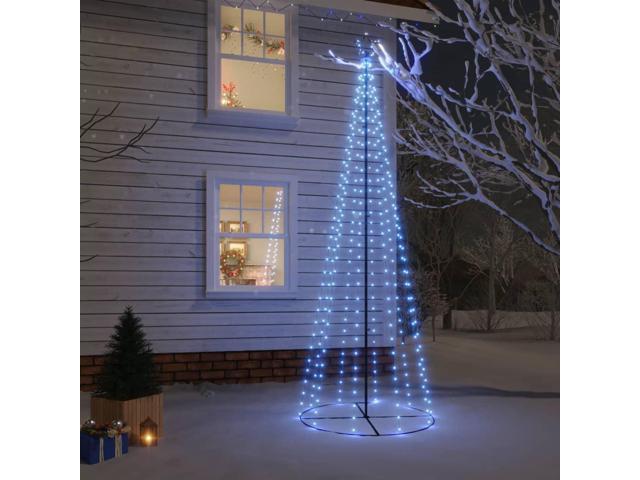 Photos - Other Jewellery VidaXL Christmas Cone Tree Artificial Christmas Tree Decoration with LEDs 