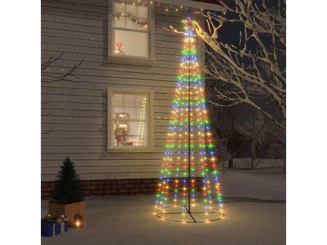 Photos - Other Jewellery VidaXL Christmas Cone Tree Artificial Christmas Tree Lighting with LEDs Co 