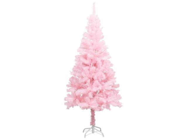 Photos - Other Jewellery VidaXL Christmas Tree Decoration Artificial Xmas Tree with Stand Pink PVC 
