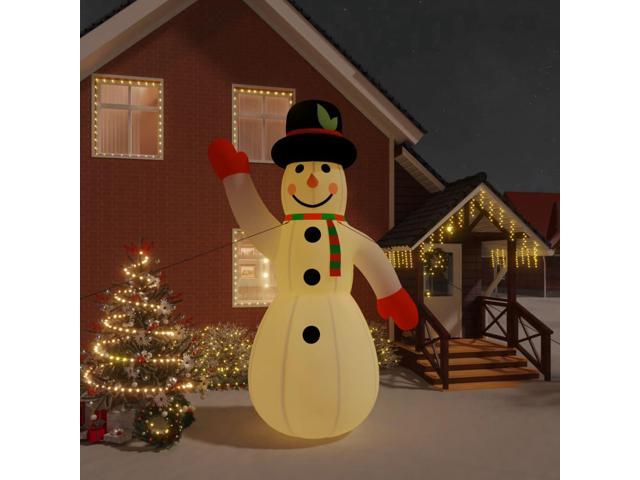 Photos - Other Jewellery VidaXL Inflatable Snowman Holiday Blow up Ornaments Decorations with LEDs 